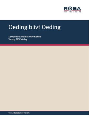 cover image of Oeding blivt Oeding